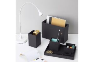 Tjena desk organizer from IKEA in black